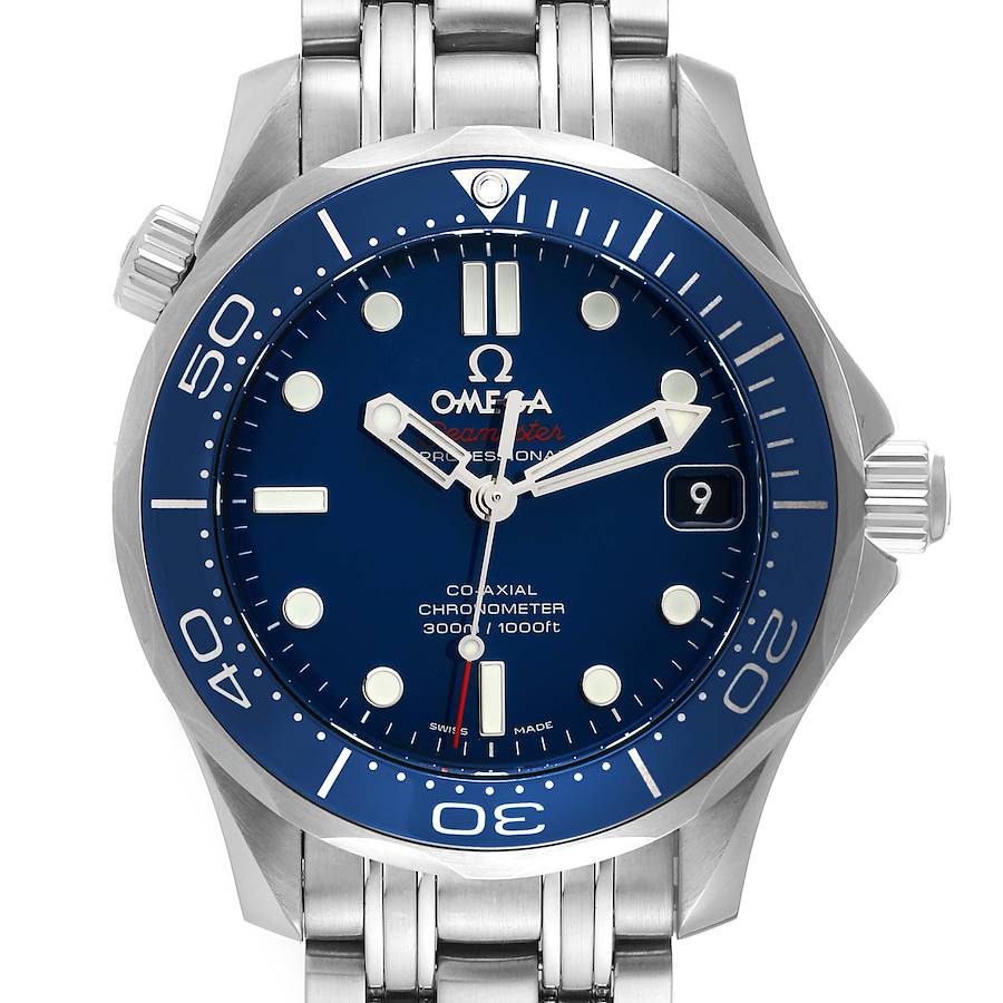 Omega Seamaster Diver 300M Midsize Automatic Watch 212.30.36.20.03.001 Box Card SwissWatchExpo