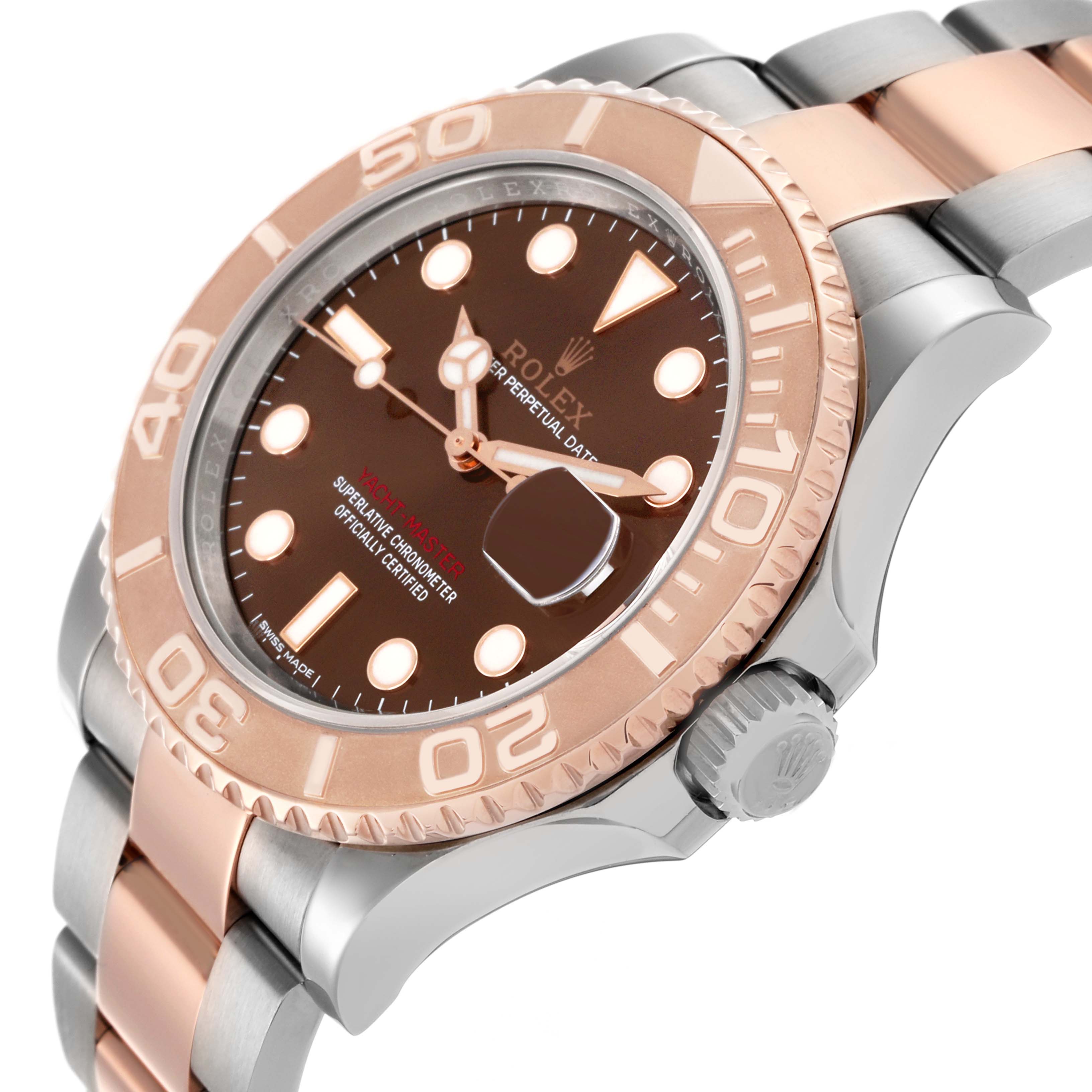 ぱぱちゃん　40 ローズ Rolex Yacht-Master Steel and Gold (two tone) 116621 | Stock