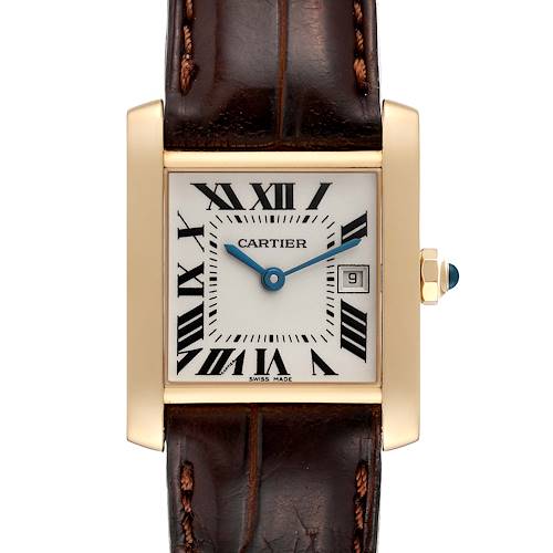 Photo of Cartier Tank Francaise Yellow Gold Ladies Watch W5001456