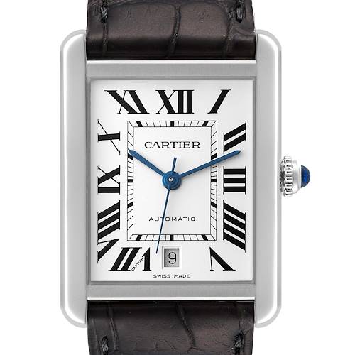 Photo of Cartier Tank Solo XL Automatic Stainless Steel Mens Watch WSTA0029