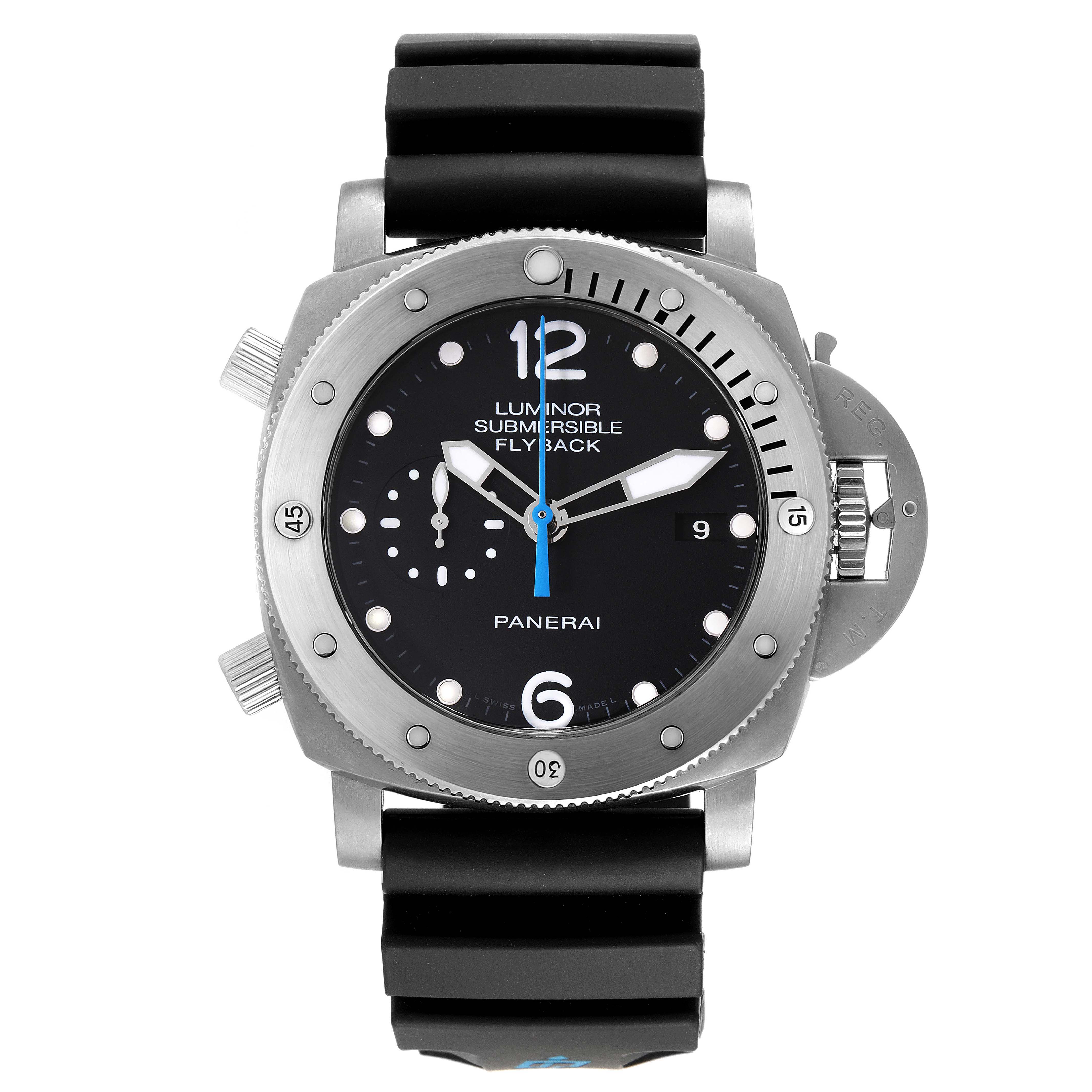 時計 LUMINOR PANERAI AUTOMATIC Chrono Panerai Luminor 1950 3 Days Gmt Automatic PAM 01441 | Ref