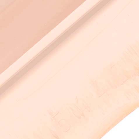 This image displays a close-up of the bezel of a Rolex Cellini 5442/5 Men's Rose Gold Black Dial 5442/5 Men's Rose Gold Black Dial watch, showcasing its polished finish and part of its engraving.