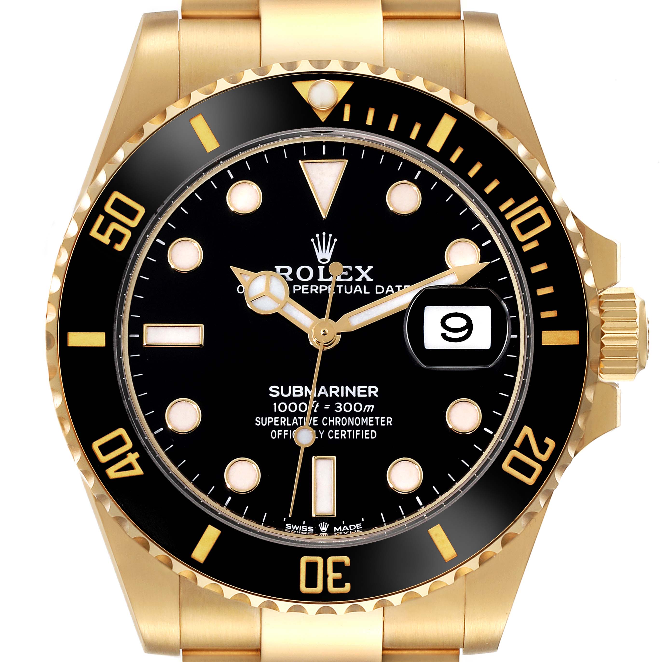 5Z☺︎ rolex-submariner-yellow-gold-