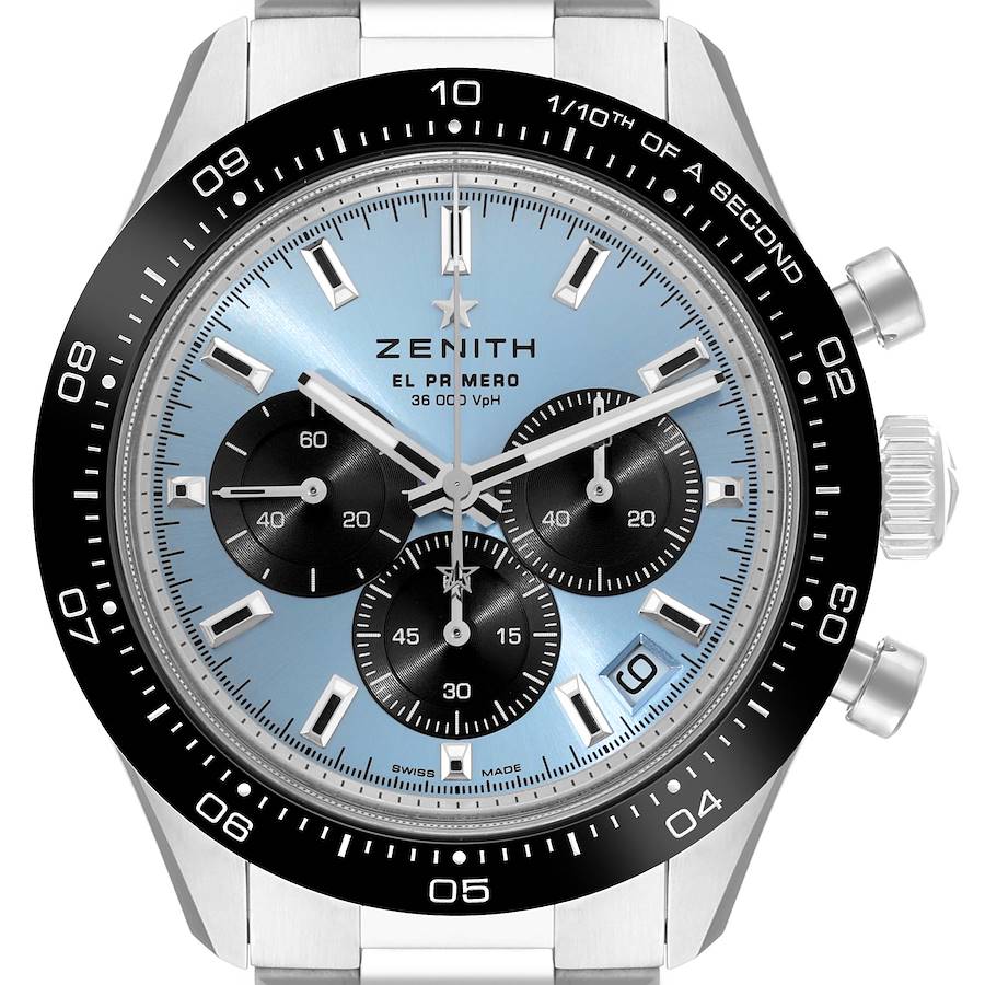 Zenith Chronomaster Sport Yoshida Limited Edition Steel Mens Watch 03.3104.3600 Unworn SwissWatchExpo