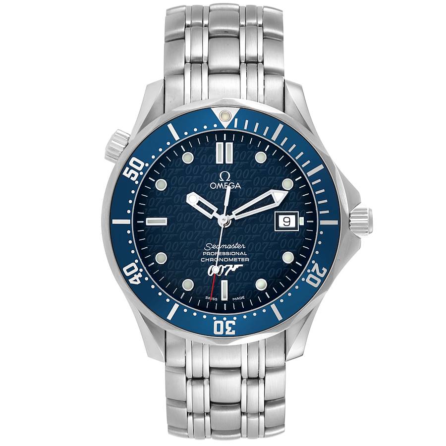 Omega Seamaster 40 Years James Bond Limited Edition Steel Mens