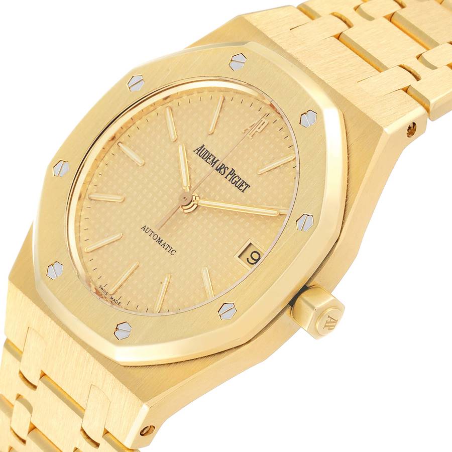 Audemars Piguet Royal Oak Yellow Gold Mens Watch 14790BA | SwissWatchExpo