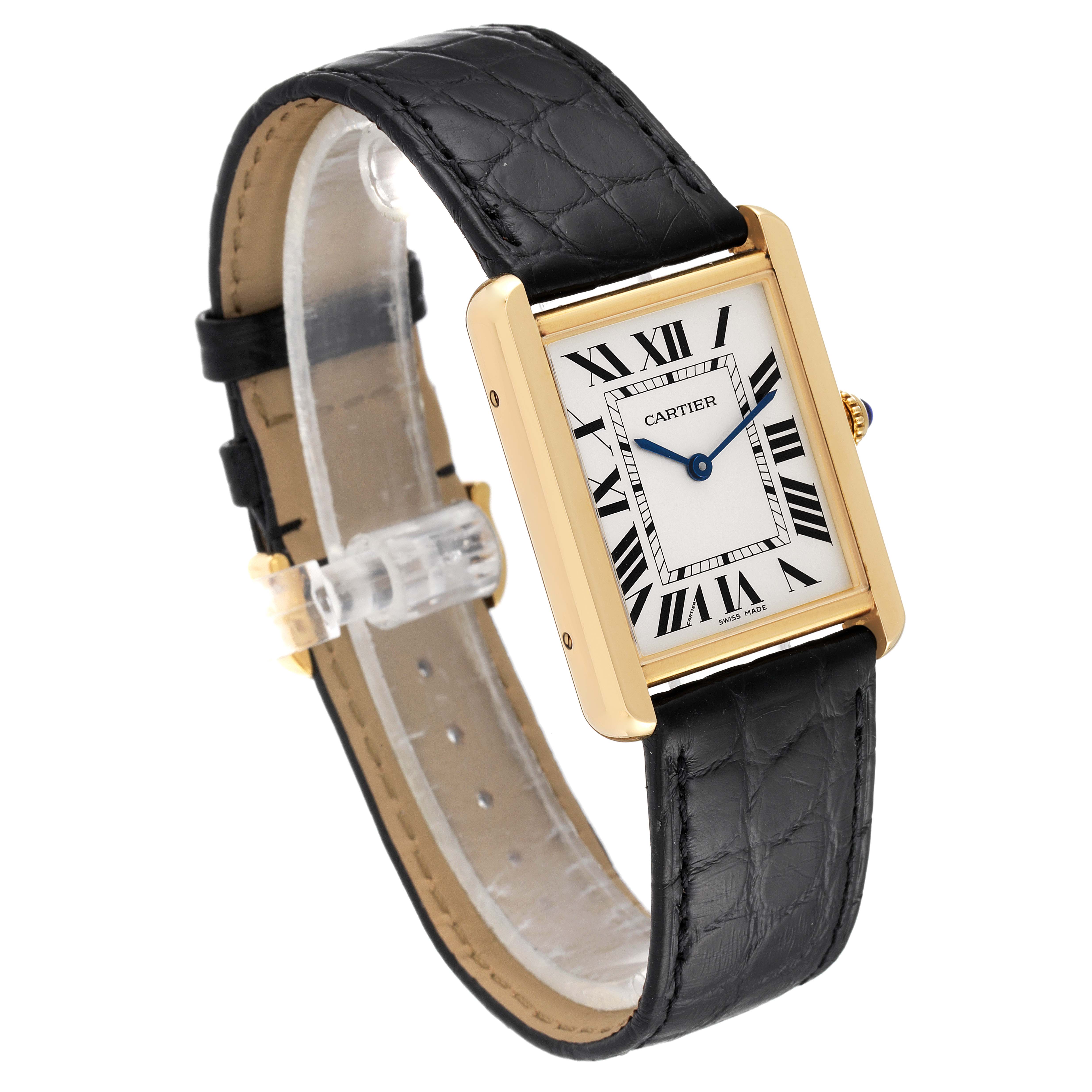 Cartier Tank Solo Yellow Gold W5200004 | Stock 1743x | SwissWatchExpo