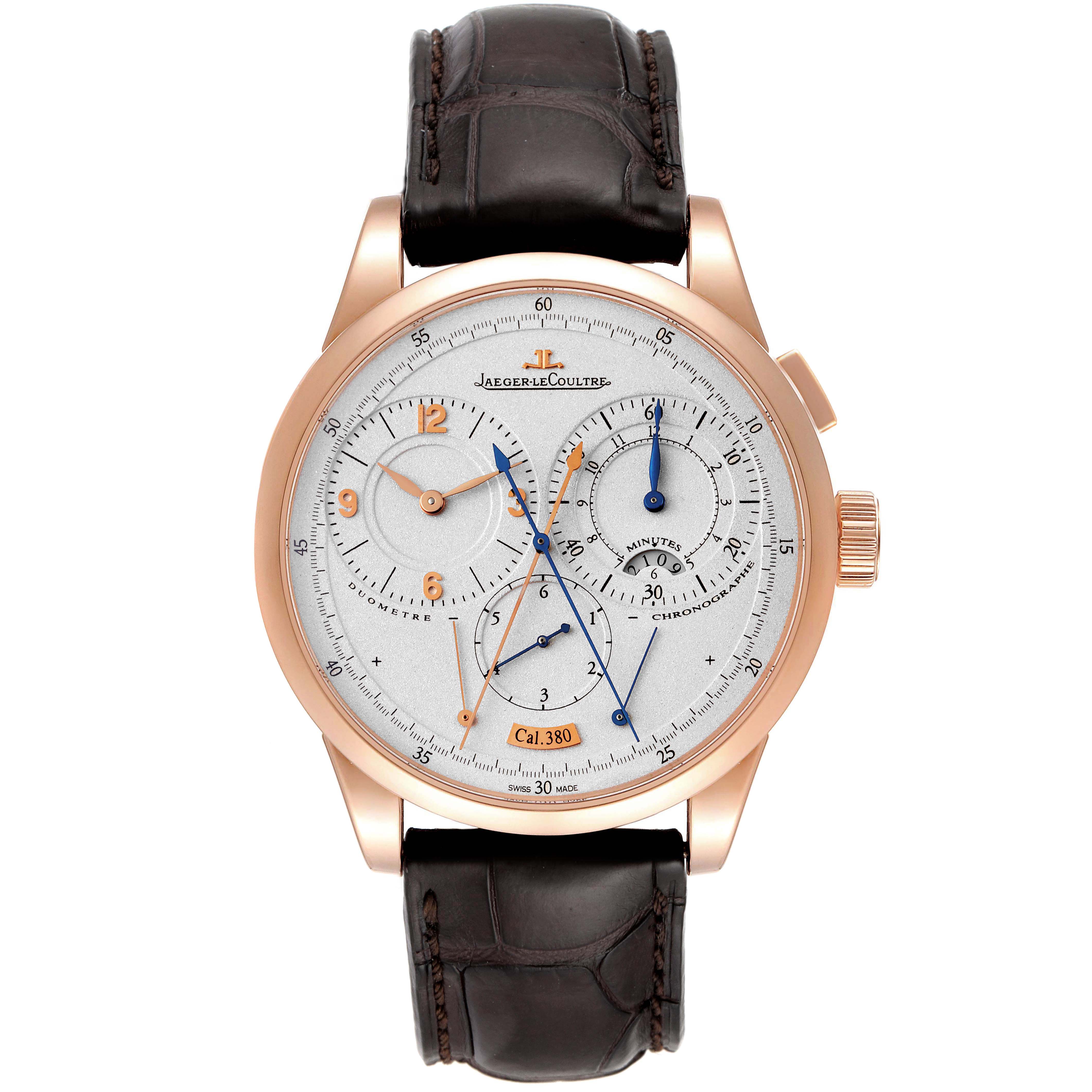 Jaeger LeCoultre Duometre Rose Gold Q6012420 | Stock 41935 | SwissWatchExpo