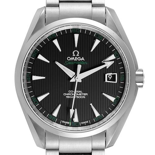 Photo of Omega Seamaster Aqua Terra Green Hand Steel Mens Watch 231.10.42.21.01.001 Unworn
