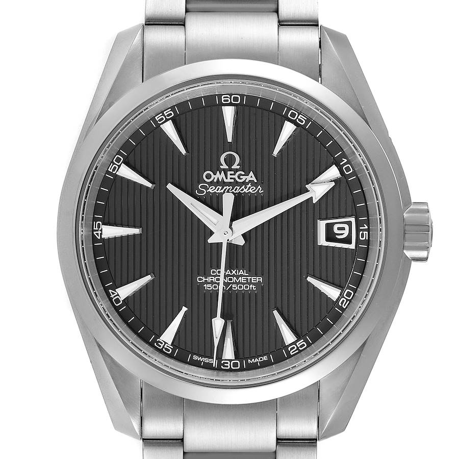 Omega Seamaster Aqua Terra Grey Dial Steel Mens Watch 231.10.39.21.06.001 Unworn SwissWatchExpo