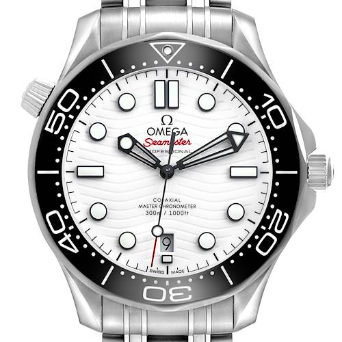Photo of Omega Seamaster Diver 300M Steel Mens Watch 210.30.42.20.04.001 Box Card