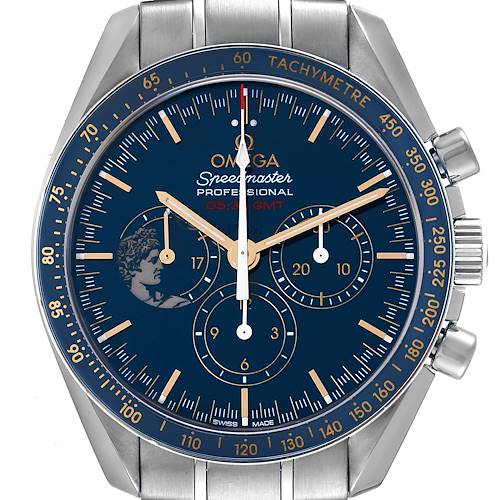 Photo of Omega Speedmaster Moonwatch Apollo 17 LE Mens Watch 311.30.42.30.03.001 Box Card