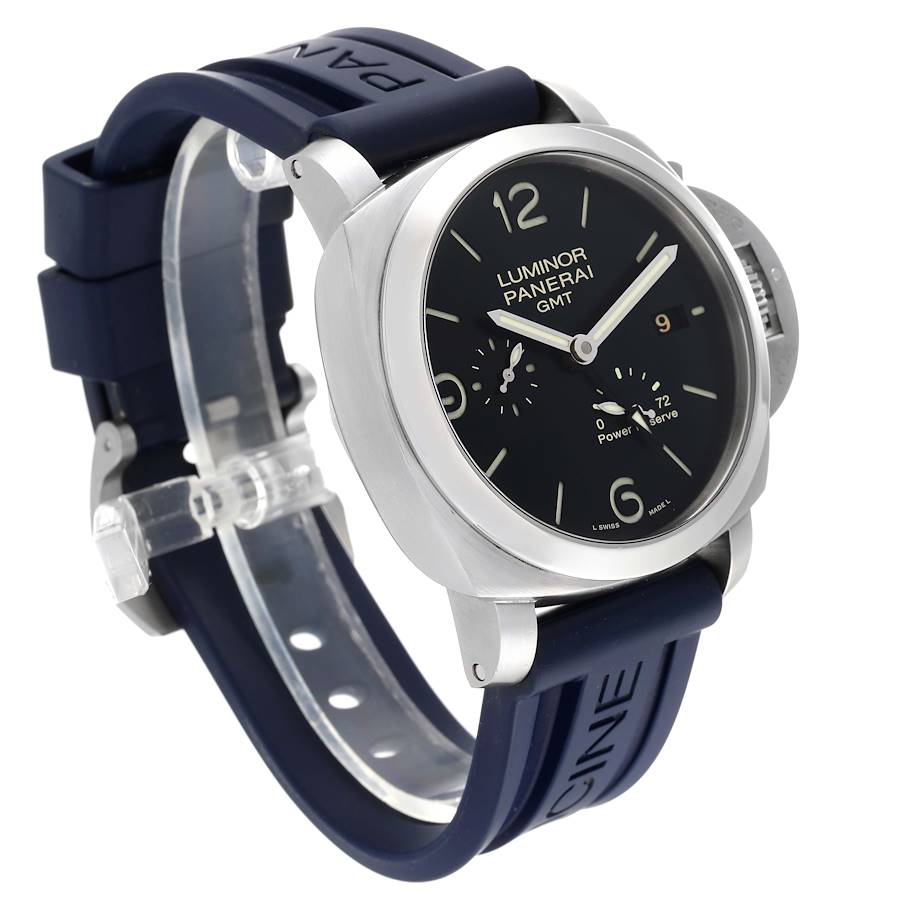 Panerai Luminor GMT 1950 3 Days Power Reserve Steel Mens Watch PAM00321 |  SwissWatchExpo