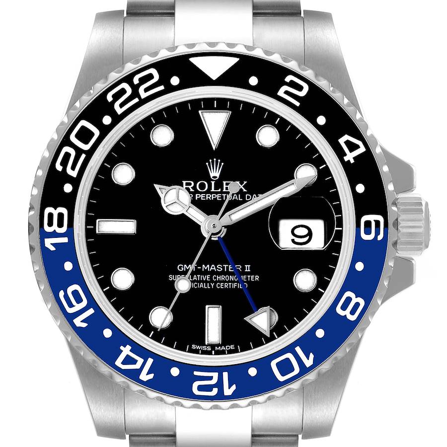 NOT FOR SALE Rolex GMT Master II Batman Blue Black Ceramic Bezel Steel Watch 116710 PARTIAL PAYMENT SwissWatchExpo