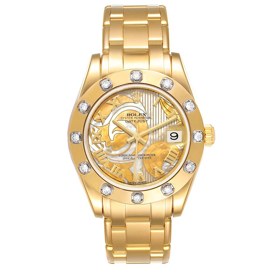 Rolex Pearlmaster Watch Yellow Gold 81318 | SwissWatchExpo