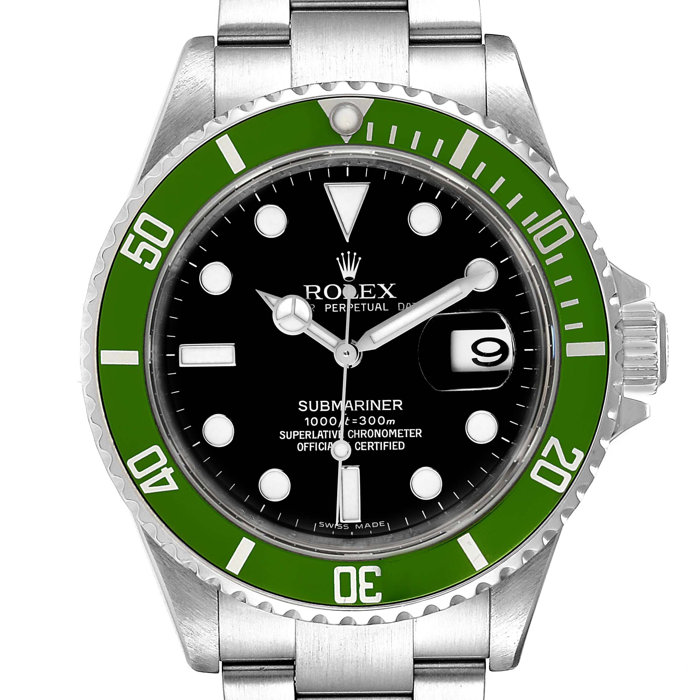 rolex 16610 green