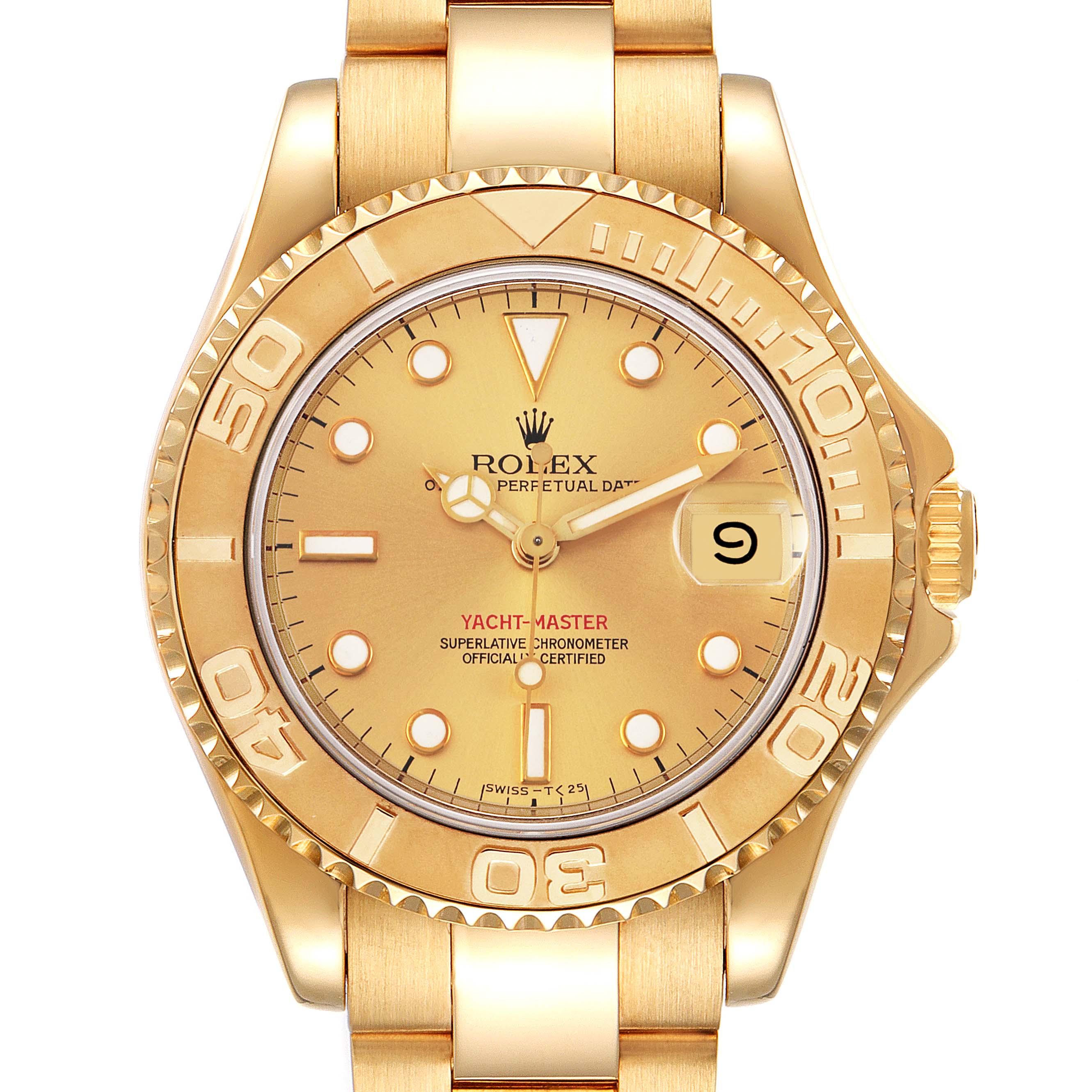 mi*♬︎*.　0218 Rolex Yacht-Master Yellow Gold 68628 | Stock 41138