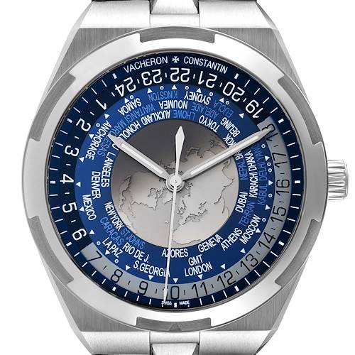 Photo of Vacheron Constantin Overseas World Time Automatic Steel Mens Watch 7700V