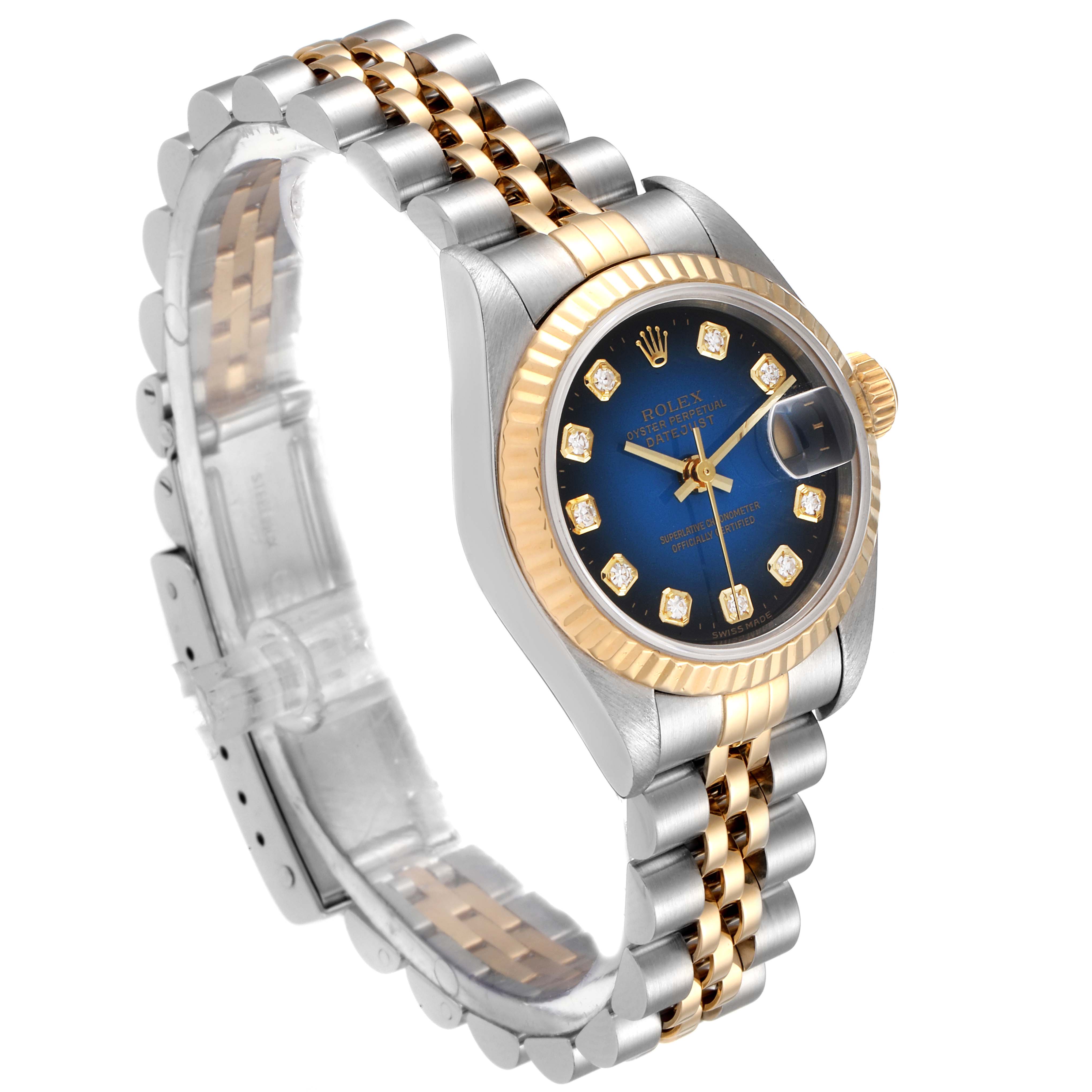 ROLEX DATEJUST 79173 2コマ rolex-datejust-steel-yellow-