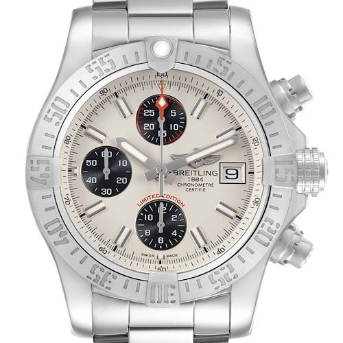 Photo of Breitling Avenger II Steel White Dial Mens Watch A13381