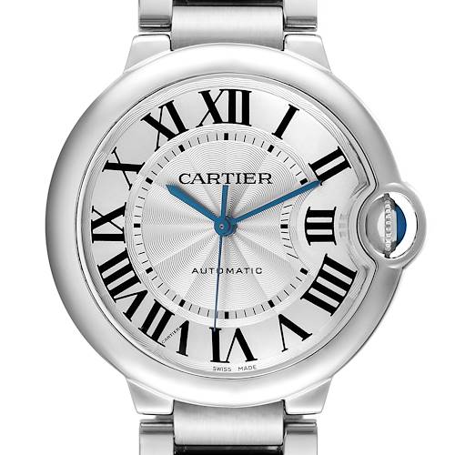 Photo of Cartier Ballon Bleu 36 Midsize Steel Ladies Watch W6920046 Papers