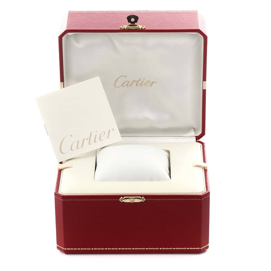 【Cartier新品トレー】 Cartier Roadster W62016V3 Stainless Steel Ladies Watch