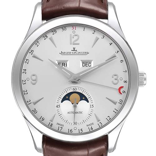 Photo of Jaeger LeCoultre Master Control Calendar Steel Mens Watch 176.8.12.S Q1558420