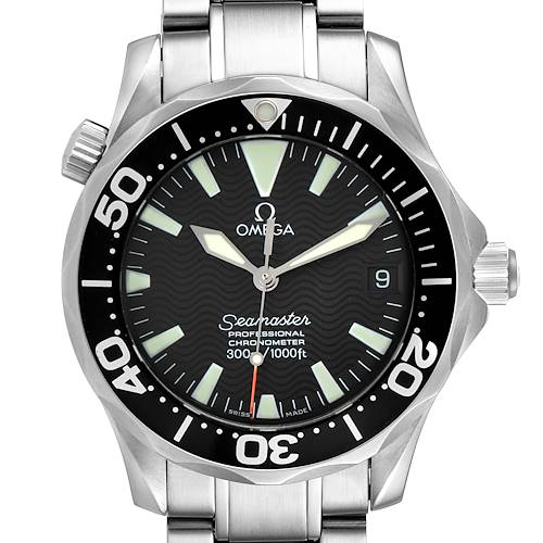 Photo of Omega Seamaster 36mm Midsize Black Wave Dial Steel Watch 2252.50.00