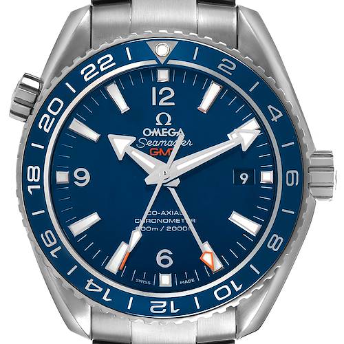 Photo of Omega Seamaster Planet Ocean GMT Titanium Watch 232.90.44.22.03.001 Box Card