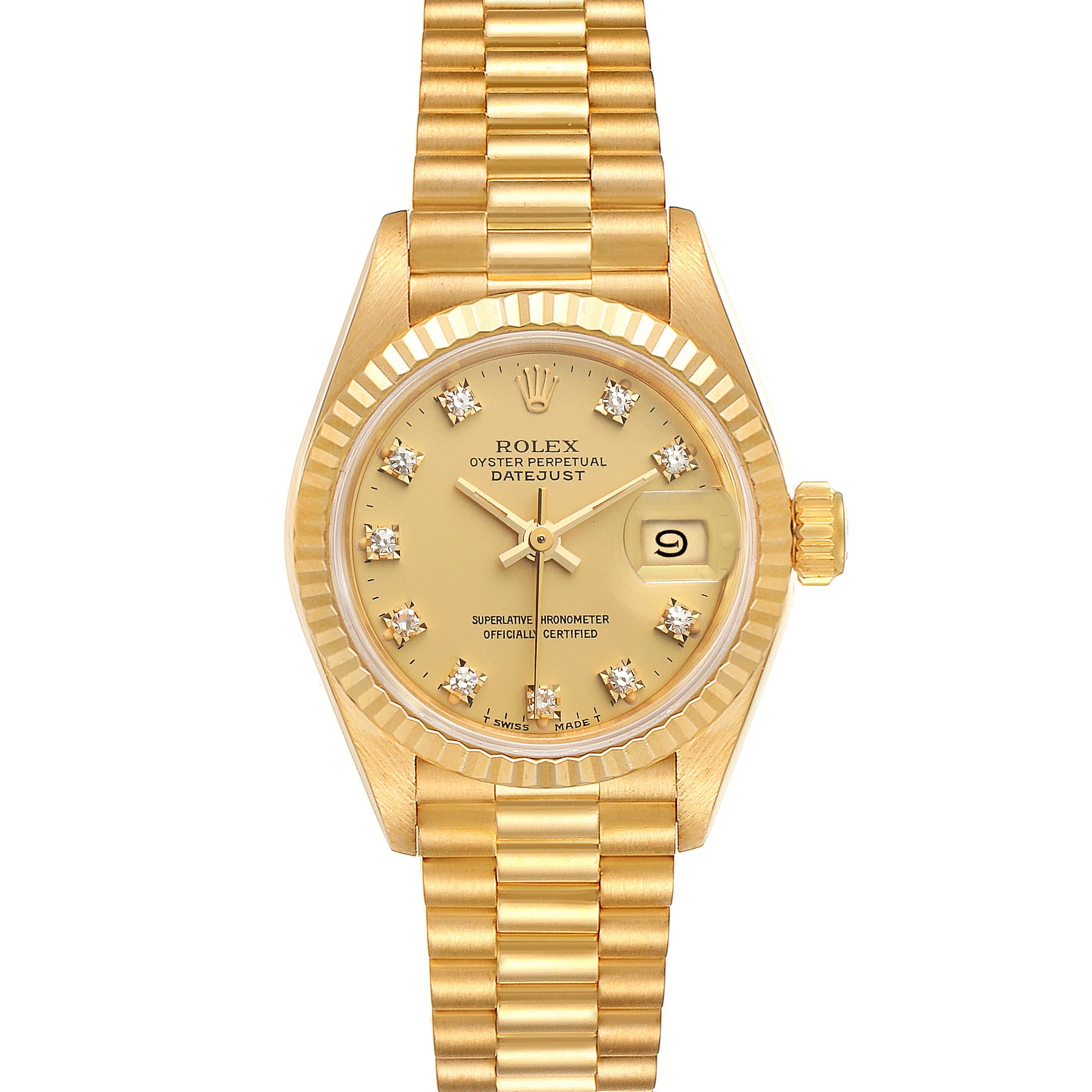 rolex oyster presidential gold