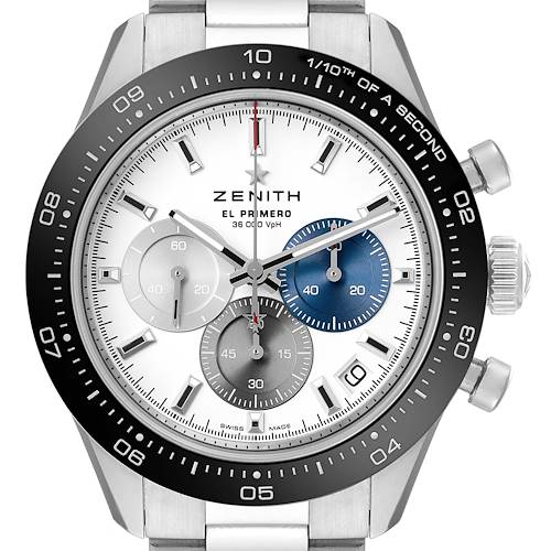 Photo of Zenith Chronomaster Sport 41 Steel Mens Watch 03.3100.3600 Box Card