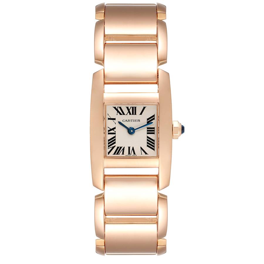 cartier tankissime rose gold