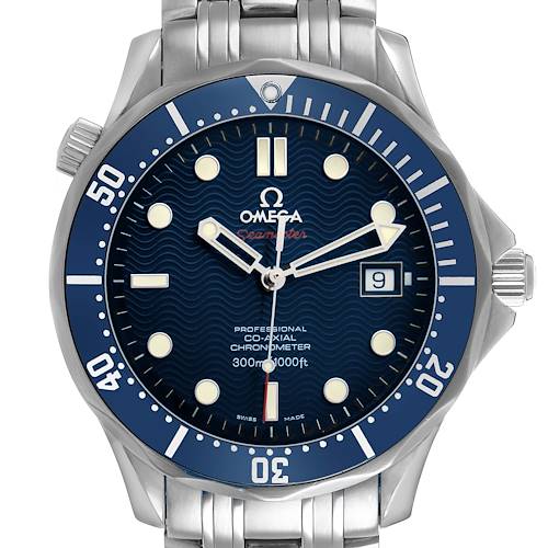 Photo of Omega Seamaster Diver 300M Steel Blue Dial Mens Watch 2220.80.00