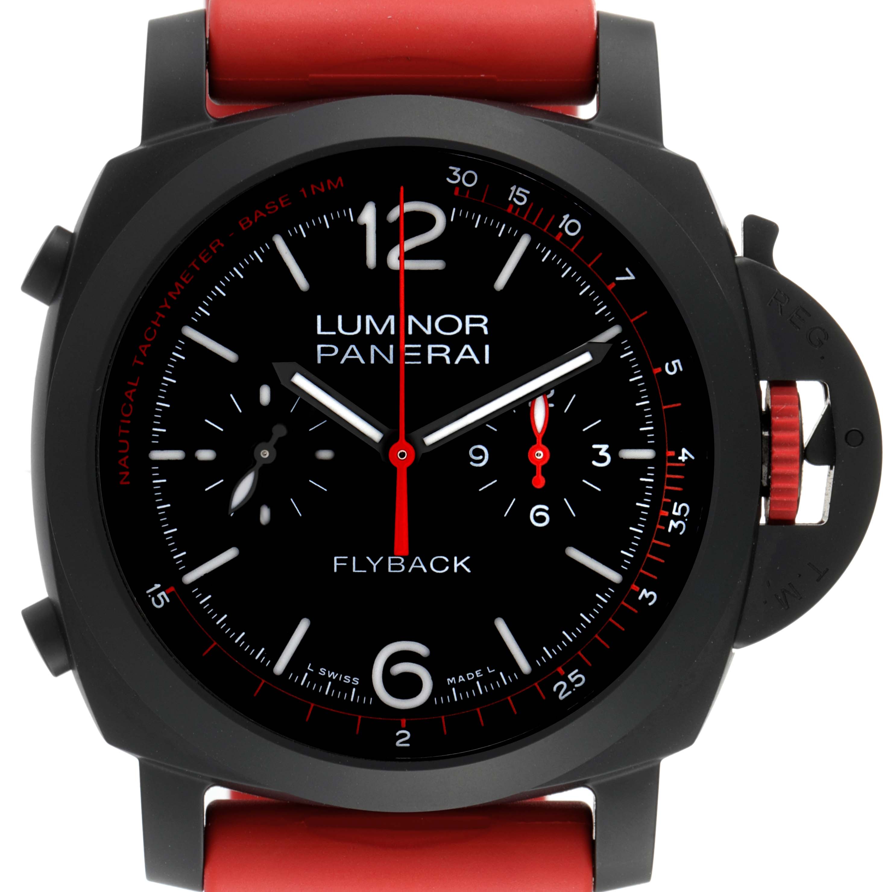 Luminor 1950 ブラック Panerai Luminor 1950 Ceramic Black Dial & Bezel Leather