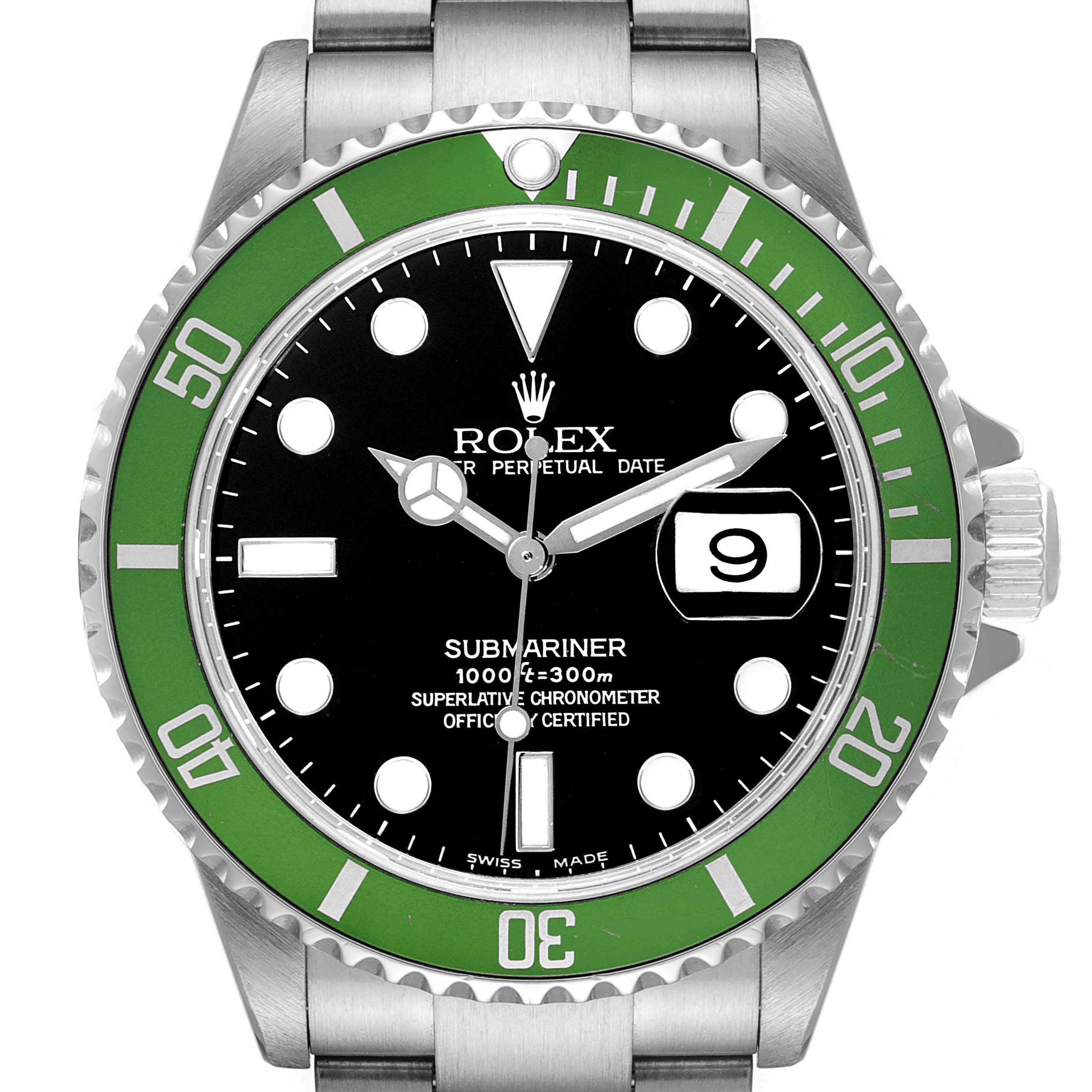rolex submariner green limited edition