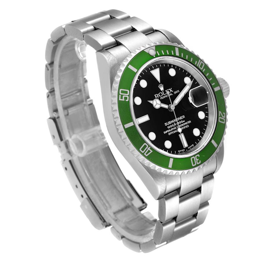 Rolex Submariner Kermit Stainless Steel Green Bezel 50th for $13,700 for  sale from a Seller on Chrono24