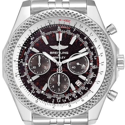 Photo of Breitling Bentley Motors Special Edition Steel Mens Watch A25364 Papers