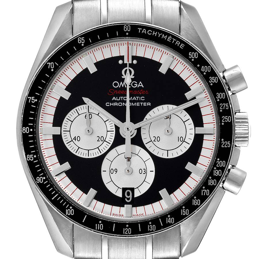 Omega Speedmaster Schumacher Legend Limited Edition Steel Mens Watch 3507.51.00 SwissWatchExpo