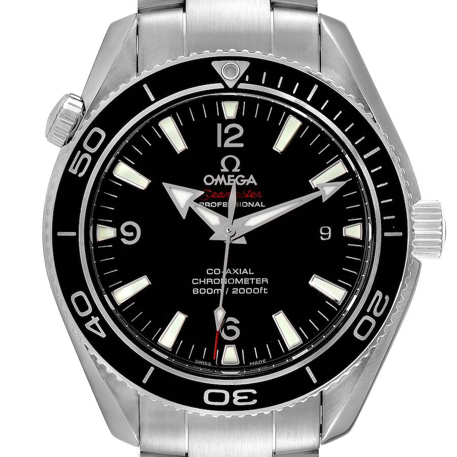 Omega Seamaster Planet Ocean 600M Mens Watch 222.30.42.20.01.001 Card SwissWatchExpo