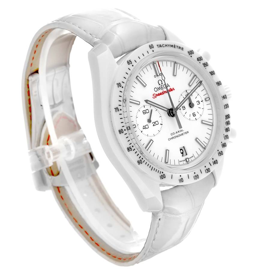 Omega white ceramic watch best sale