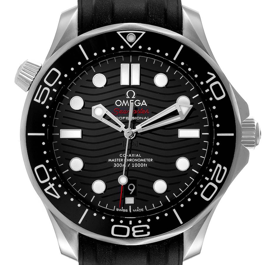 Omega Seamaster Diver Master Chronometer Watch 210.32.42.20.01.001 Cards SwissWatchExpo