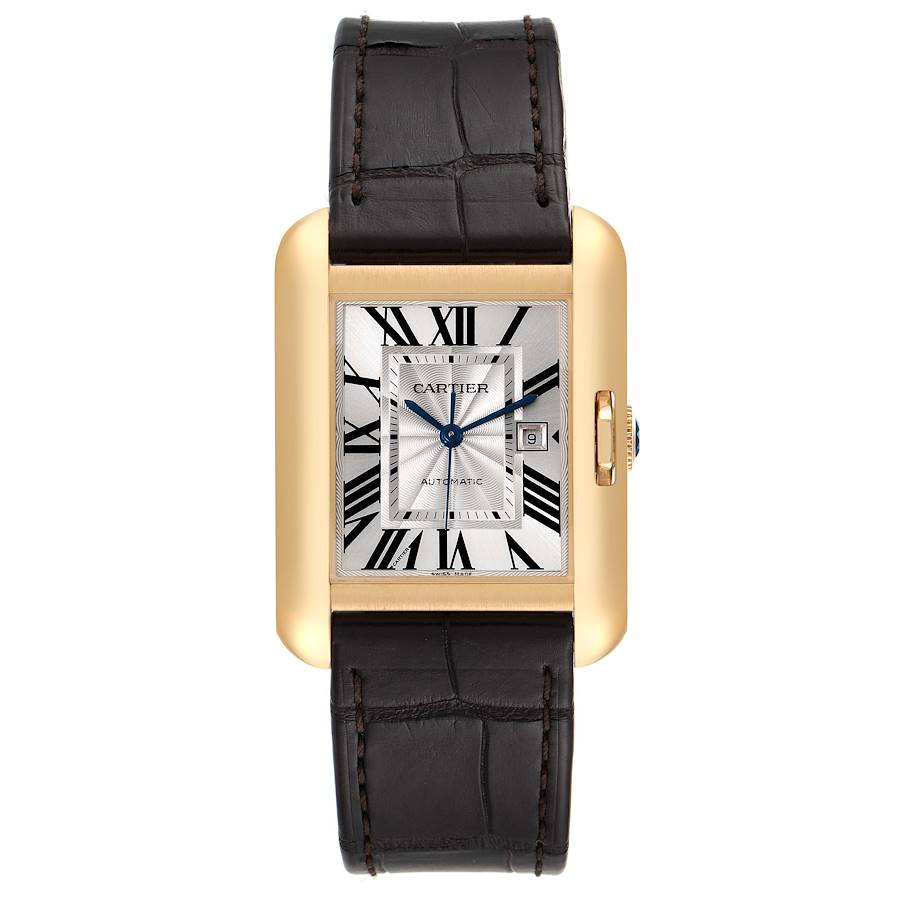 Cartier Tank Anglaise Yellow Gold W5310030 Stock 41643 SwissWatchExpo