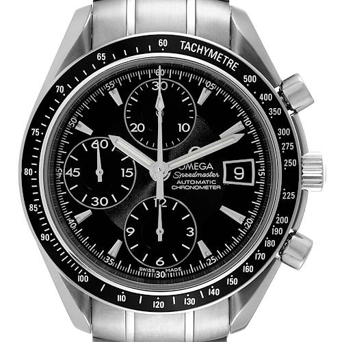 Photo of Omega Speedmaster Date Chronograph Black Dial Mens Watch 3210.50.00