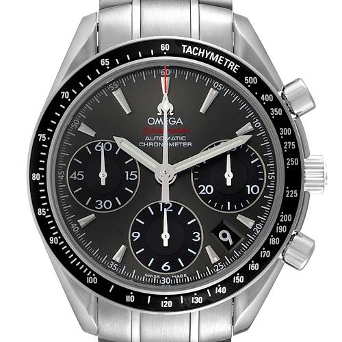 Photo of Omega Speedmaster Date Gray Dial Mens Watch 323.30.40.40.06.001 Card