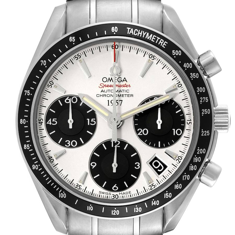 Omega Speedmaster LE Panda Dial Steel Mens Watch 323.30.40.40.02.001 SwissWatchExpo