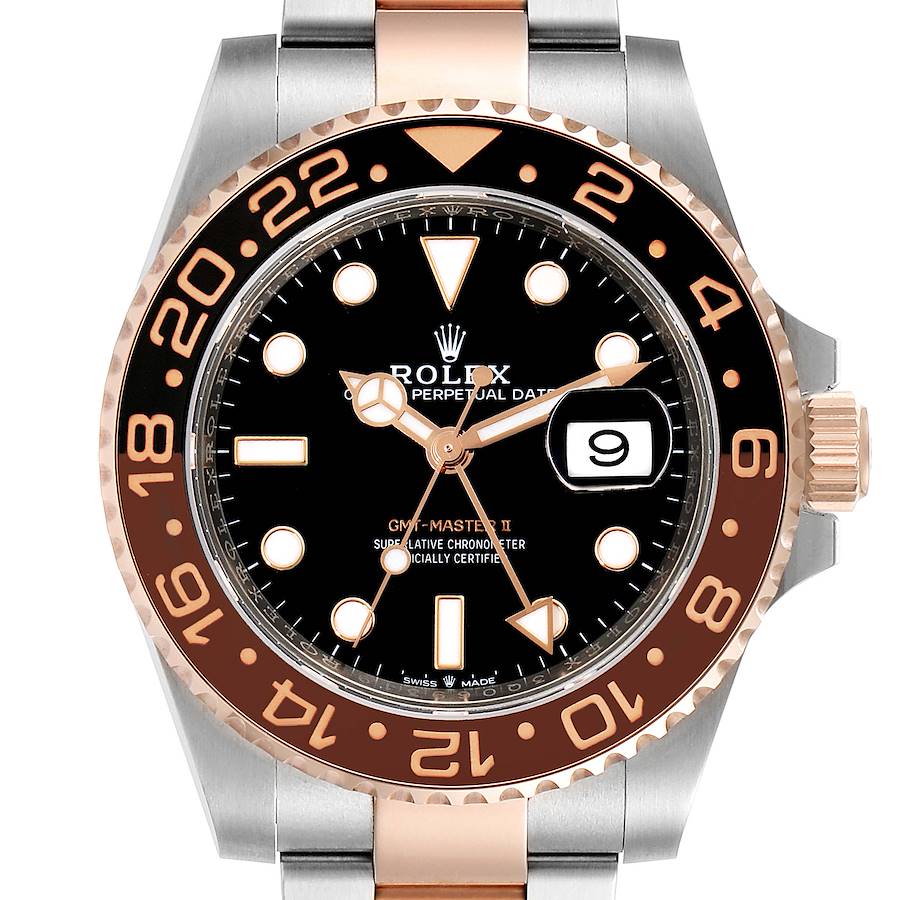 Rolex GMT Master II Steel Everose Gold Mens Watch 126711 CHNR SwissWatchExpo