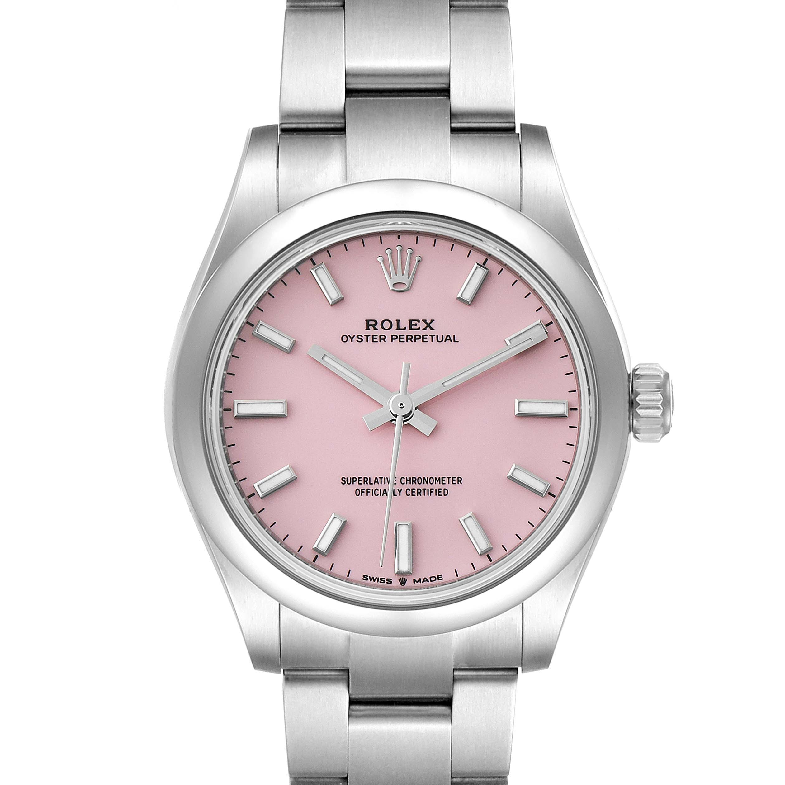 rolex lady pink