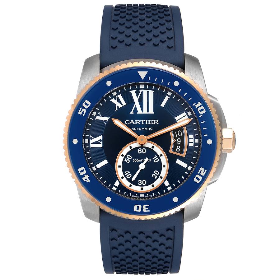 Cartier blue face online watch