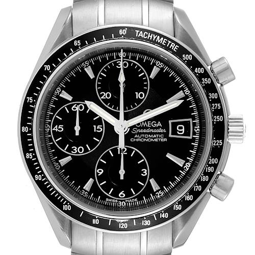 Photo of Omega Speedmaster Date Chronograph Black Dial Mens Watch 3210.50.00