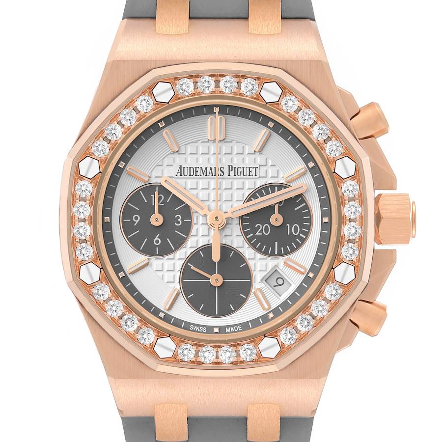 Audemars Piguet Royal Oak Offshore Diamond Rose Gold Ladies Watch 26231OR Unworn SwissWatchExpo